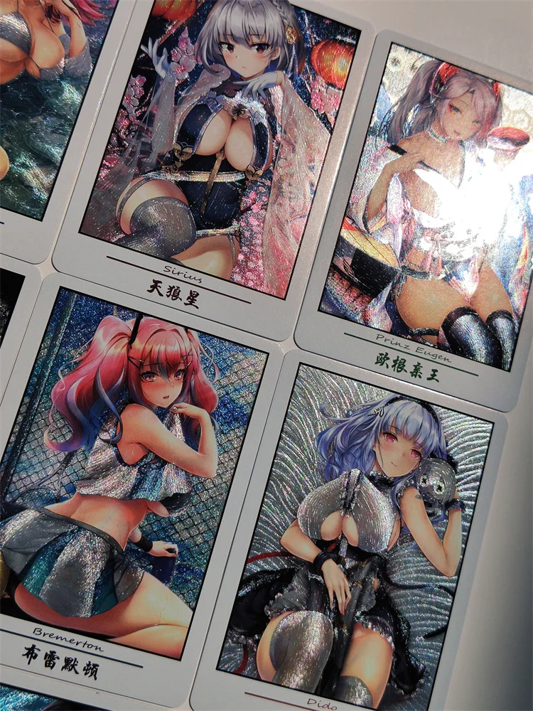 9 шт./набор карточки для игры в аниме коготь Лейн