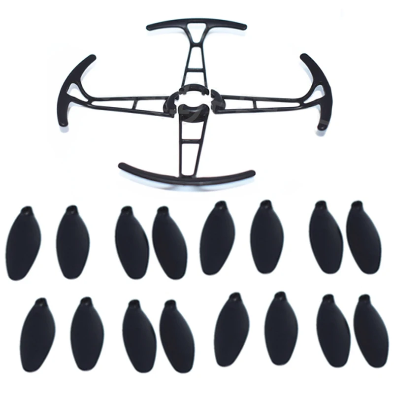 

20 шт. защитная рама + лопастные пропеллеры 8A + 8B для Дрон Syma Z1 складной Радиоуправляемый квадрокоптер