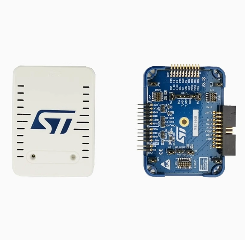 Фото 1 шт./лот, новый оригинальный процессор STLINK-V3SET на базе STM8S STM32, программатор 5 В USB 2,0, JTAG DFU, аутентичный, не клон ST LINK V3 №3
