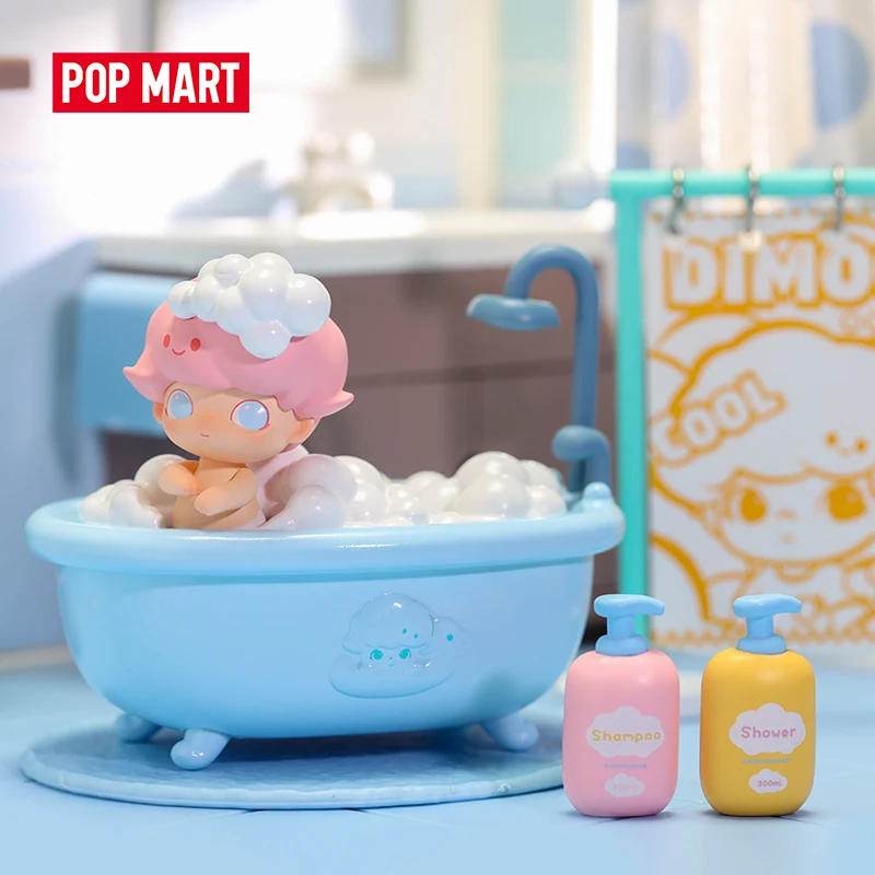 

55 игрушек POP MART Dimoo, домашняя коллекционная игрушка, милые фигурки героев аниме, подарок на день рождения, малыш Popmart