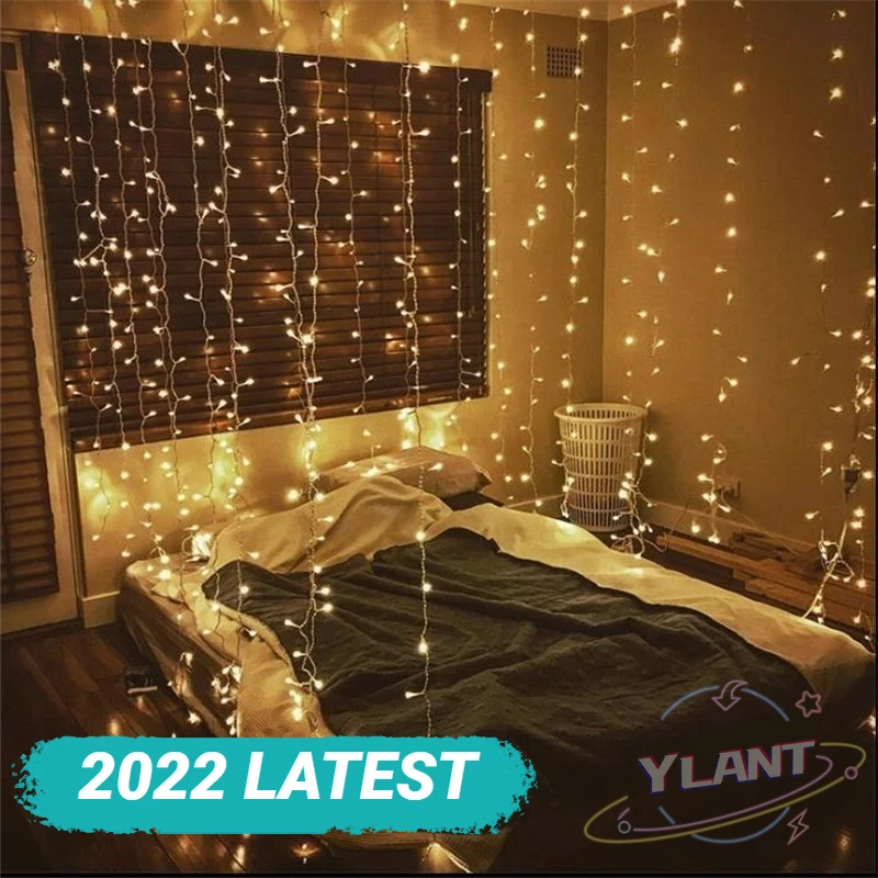 

Christmas Icicle Curtain Lamp Merry Christmas Decorations for Home Christmas Tree Ornaments Navidad Xmas Gifts New Year 2022