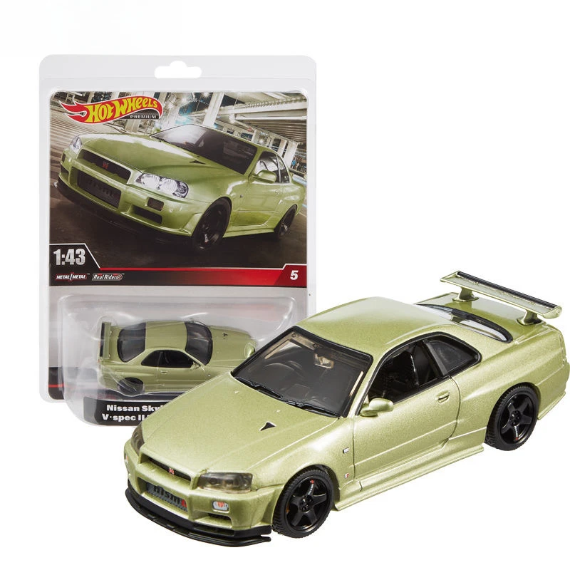 Hot Wheels Nissan Skyline GT-R(BNR34) V SPEC 1/43 | AliExpress