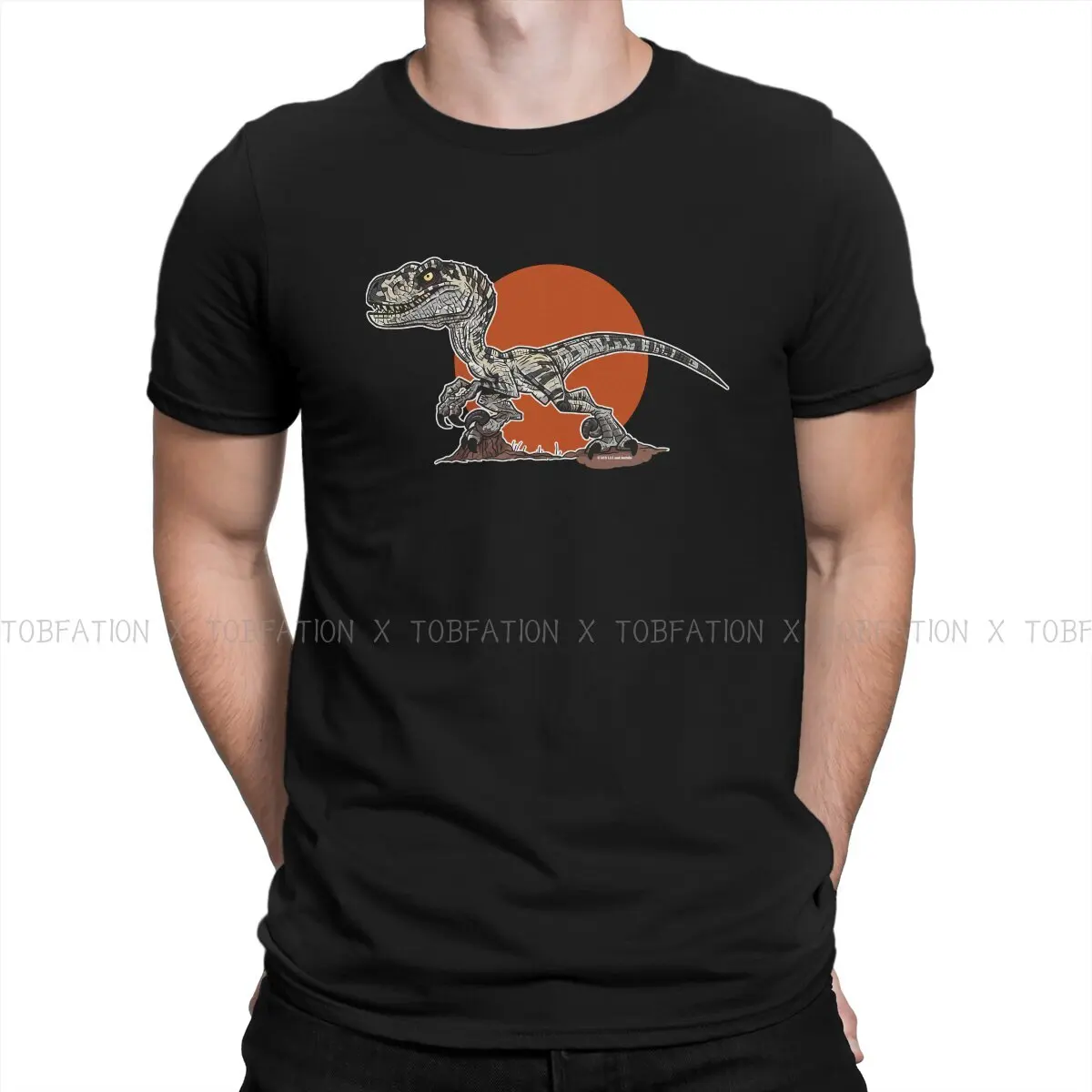 

Jurassic Park Dinosaurs Film Newest TShirt for Men She Wants The Eggs Basic T Shirt Personalize Birthday Gifts Streetwear