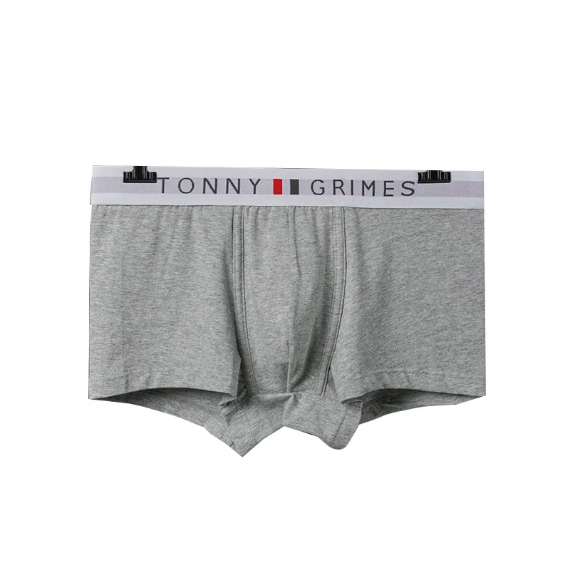 

Men's Underwear Pure Cotton Panties Solid Color Boxer Briefs Breathable Boxer Briefs Men's Panties