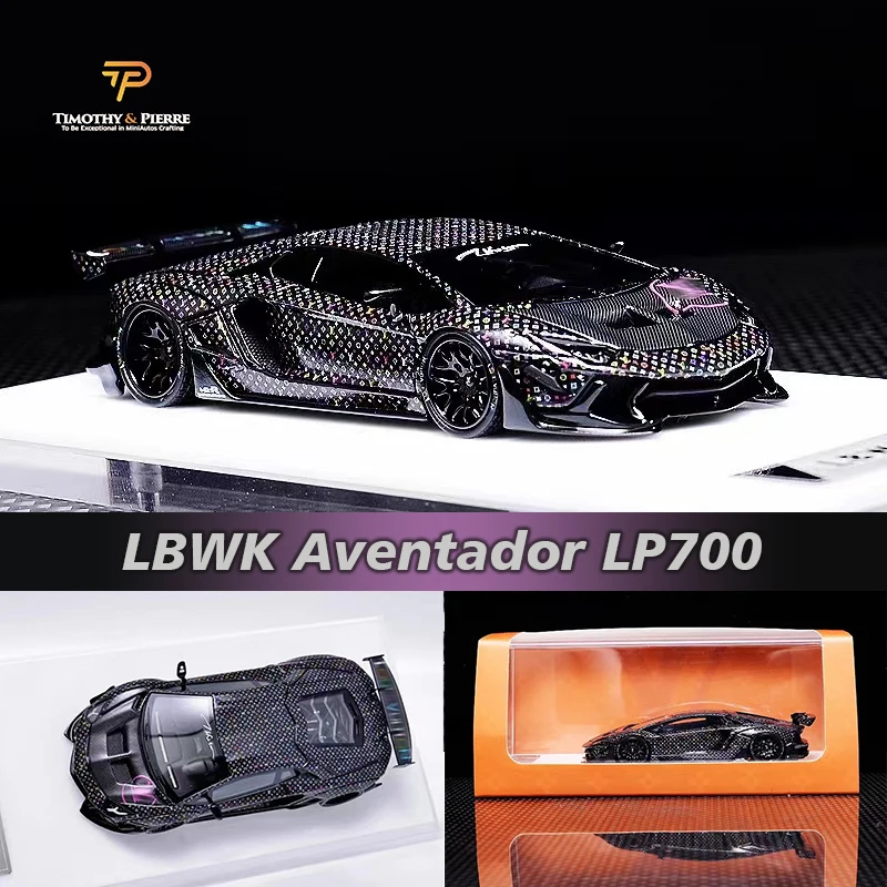 

TP 1:64 LBWK LP700 Автомобильная модель из полимерной смолы, коллекционная Миниатюрная модель автомобиля