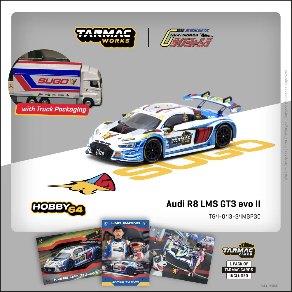 Фото Модели автомобилей Tarmac Works TW в масштабе 1/64: Porsche 996 GT2, Koenigsegg CC850, Ferrari 488GT3, Mercedes-Benz, Audi R8 Asurada, R8, Nissan R32 (из сплава) №3