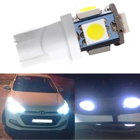 white red blue t10 w5w license plate light turn signal wedge roof dome read light 5smd 5050 car auto 192 168 194 193 backup led
