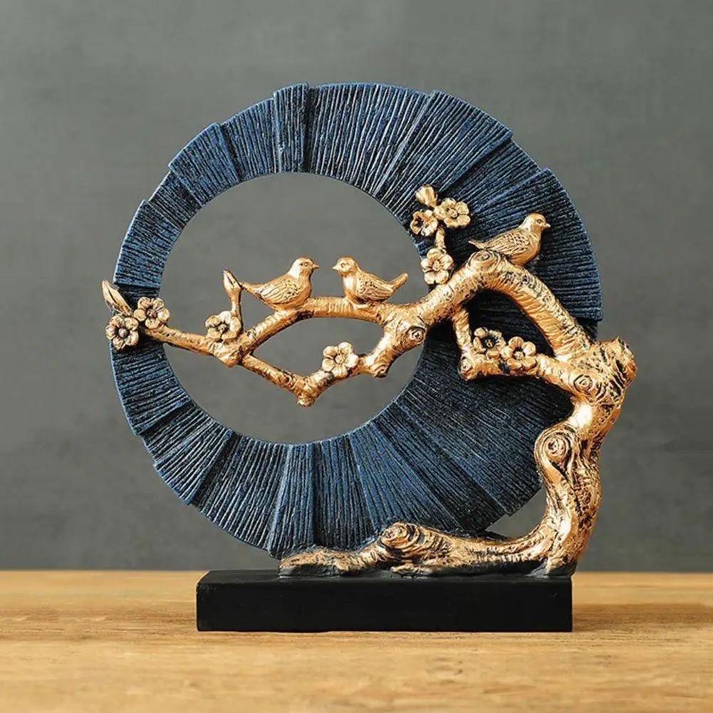 

Long Lasting Fashion Comfortable Touch Exquisite Bird Ornament Mini Bird Ornament Artistic for Office