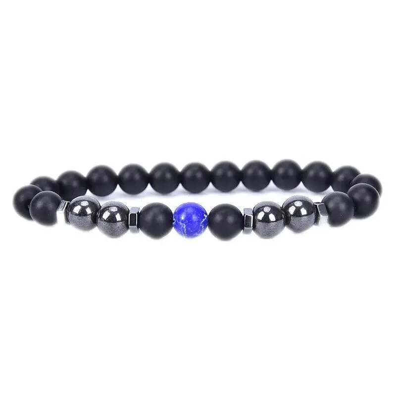 Treatment of Varicose Veins Obsidian Anklet Adjustable Weight Loss Magnetic Therapy Magnet Bracelet for Mom Dad | Украшения и