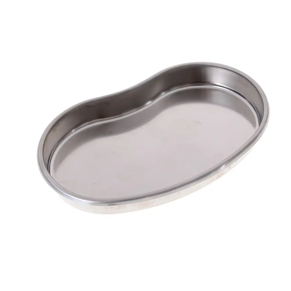 

1Pcs Hot Stainless Steel Medical Dental Surgical UseKidney Shaped Curved Tray