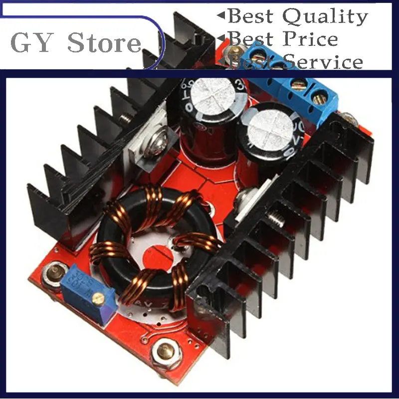 Повышающий преобразователь напряжения 150 Вт 10-32 В до 12-35 6 А