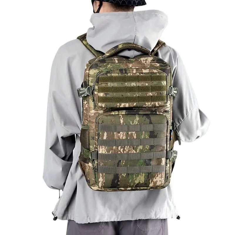 

Men's and Women's Travel Backpack 20-35L Tactical Military Backpack Oxford Waterproof Outdoor Hiking Camping Hunting Bag