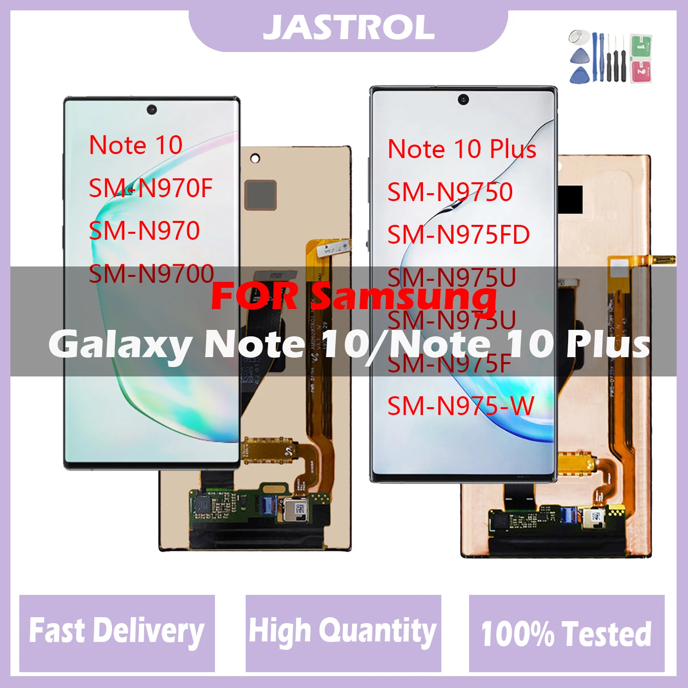 Super AMOLED LCD для Samsung Galaxy Note 10 Plus N975 SM-N975F дисплей для Samsung Note 10 N970 SM-N970F LCD сенсорный экран + инструмент