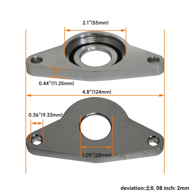Адаптер BOV + комплект выпускного клапана 4 для Subaru WRX 2002-2007 STI 2002-2014 |