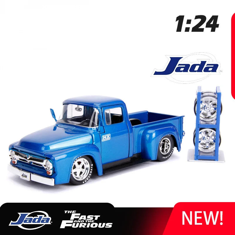 

1:24 Ford F-100 1956 Picku Alloy Car Model Diecasts & Toy Vehicles Collect Car Toy Boy Birthday gifts
