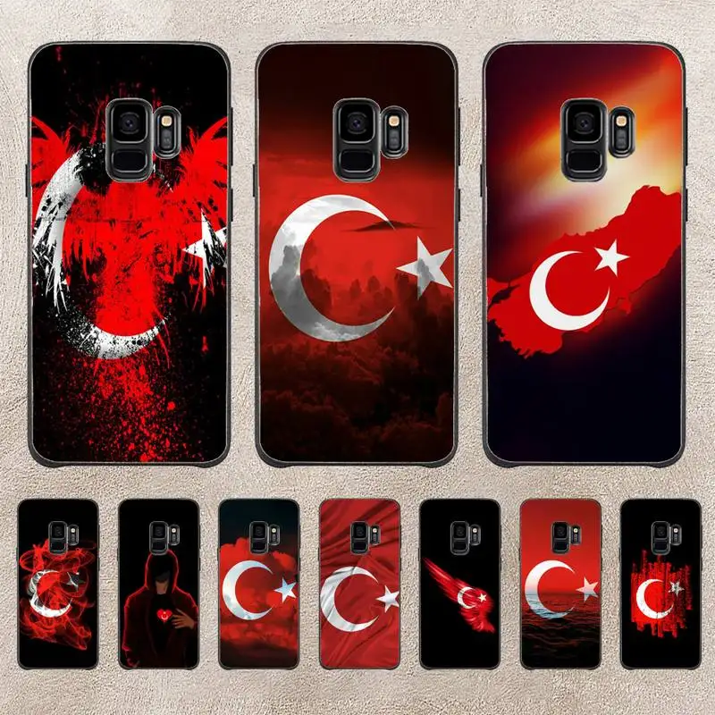 

Turkish Flag Phone Case For Samsung Galaxy A51 A50 A71 A21s A71 A41 A70 A30 A22 A02s A53 A72 A73 5G Cover