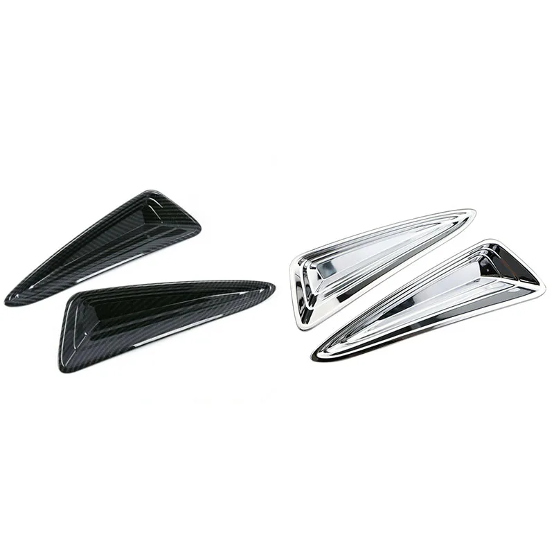 

2 шт., декоративные блестки для передней противотуманной фары для Toyota C-HR CHR 2016-2020 LHD