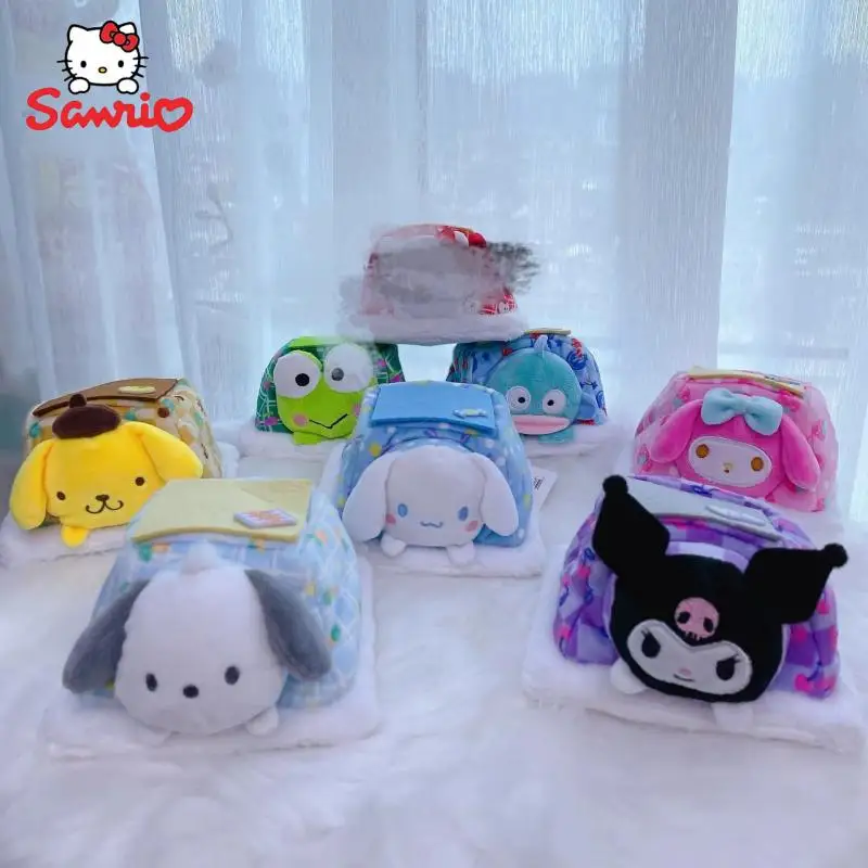 

Новинка 2022 Kawaii Sanrio Kuromi My Melody Cinnamoroll креативная сцена дом плюшевый подарок татами маленькая кукла плюшевый мужской