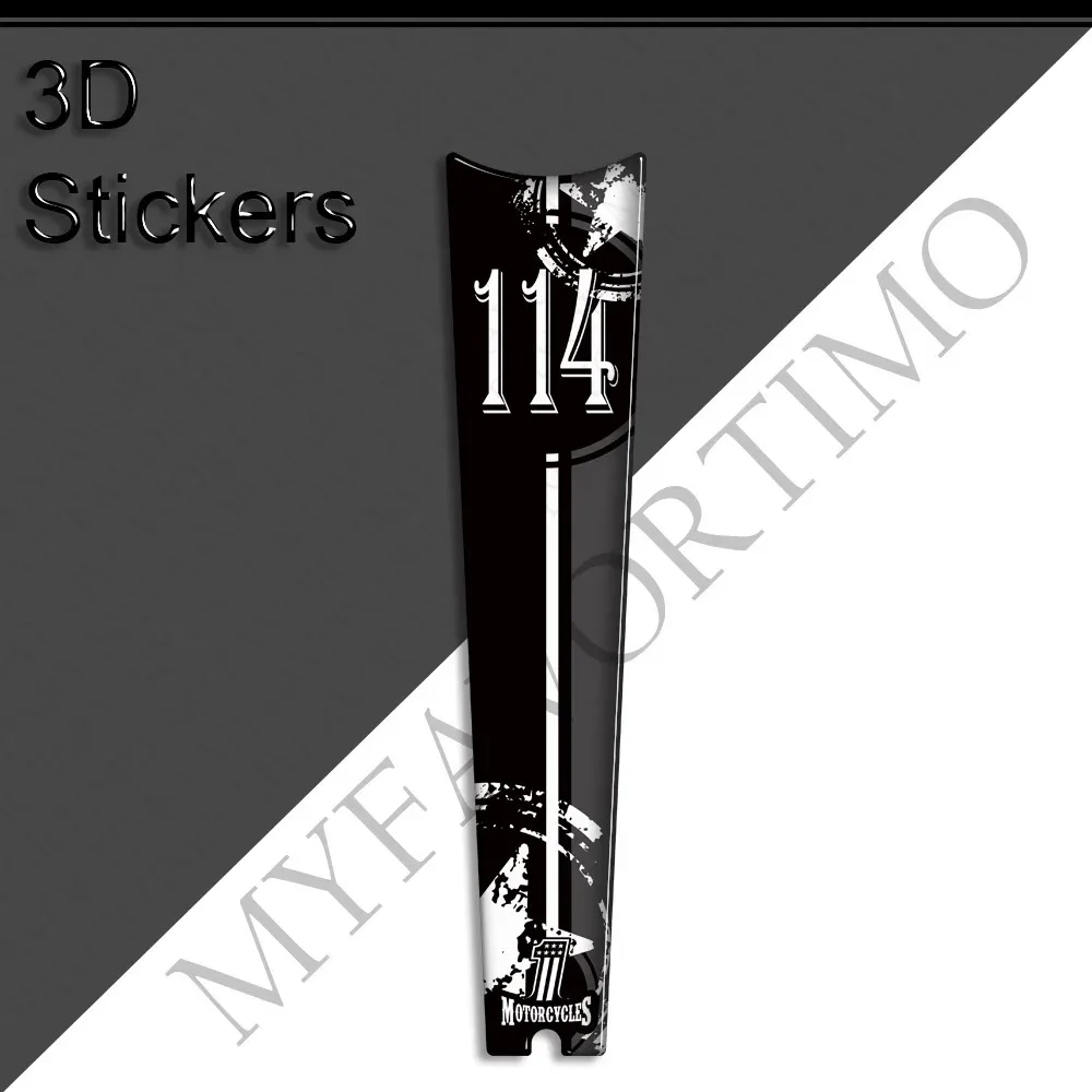

Для Harley Davidson Street Bob 114, 3D мотоциклетная накладка на масляный бак, наколенники, защитные наклейки, комплект