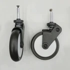 Колеса для коляски, аксессуары для шин, винтовой зажим, передние задние колеса, покрывало для Yoya Yoyo Vovo Babyyoya, тележка 13,5 см, размер