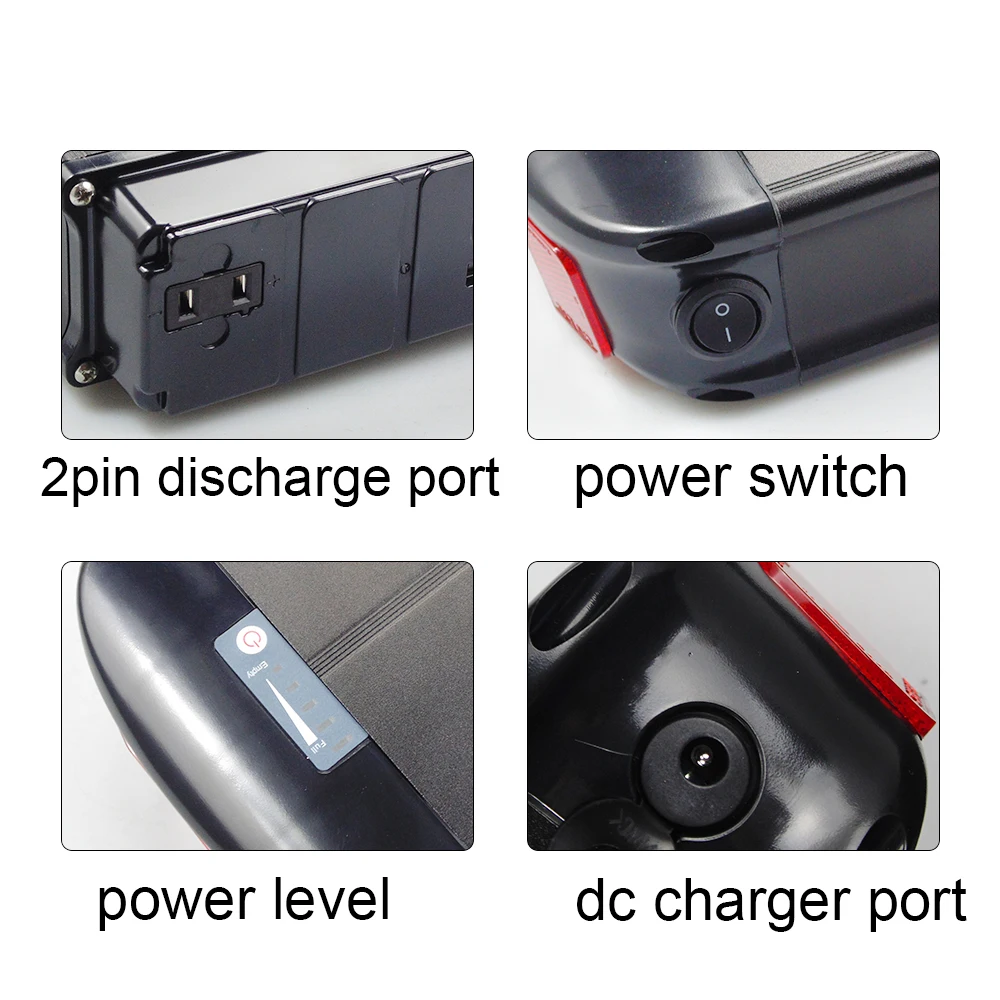 Задняя стойка 36 В 10 4 Ач 12 8 14 16 17 5 для NCM 3610 PYL Dolphin Ebike Akku Замена