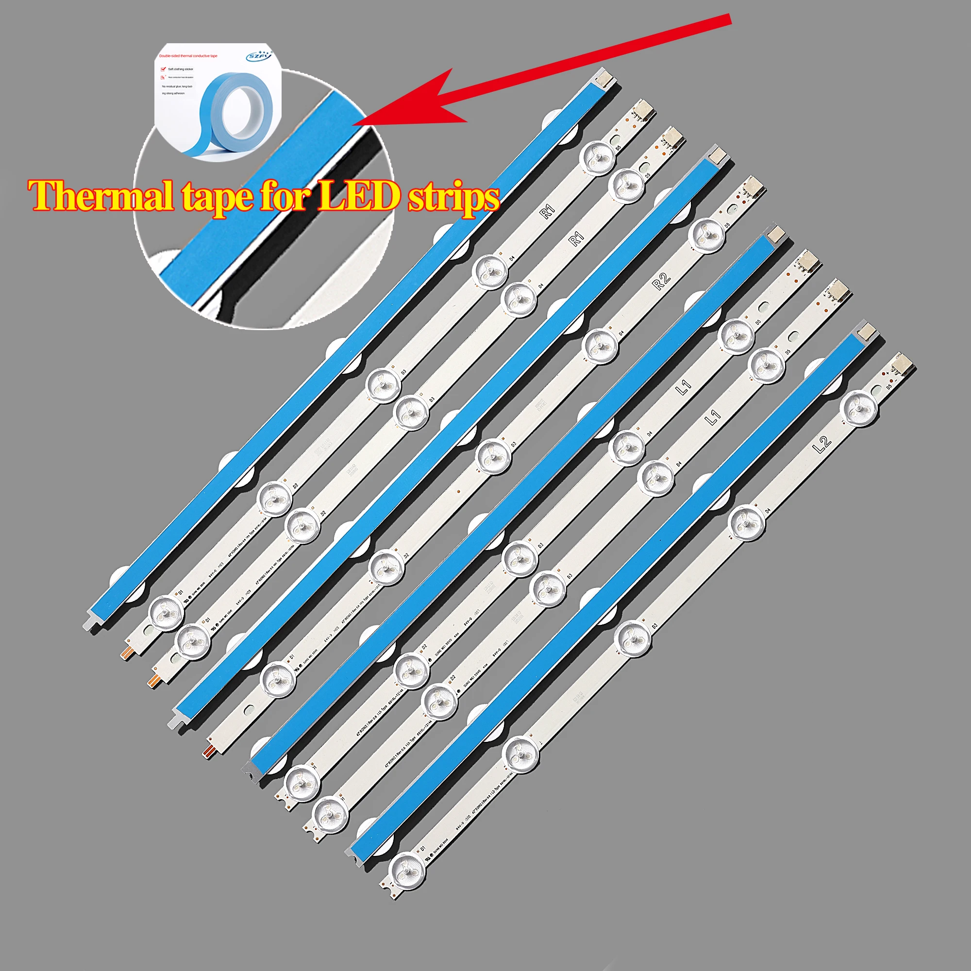 LED Backlight strip BAR For LIG 42inch TV42LN540V 42LN613V 42LA620V LC420DUE 42LN575S 42LA62 42LN578V 42LN575V 42LN5710 42ln540v