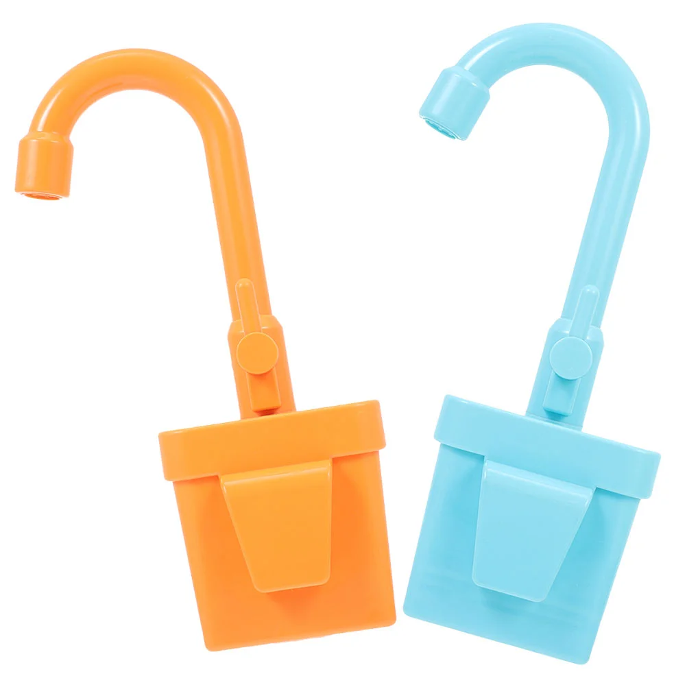 

2 Pcs Kid's Plaything Children's Playing House Toy Kids Toys Simulation Fake Water Artificial Rotate