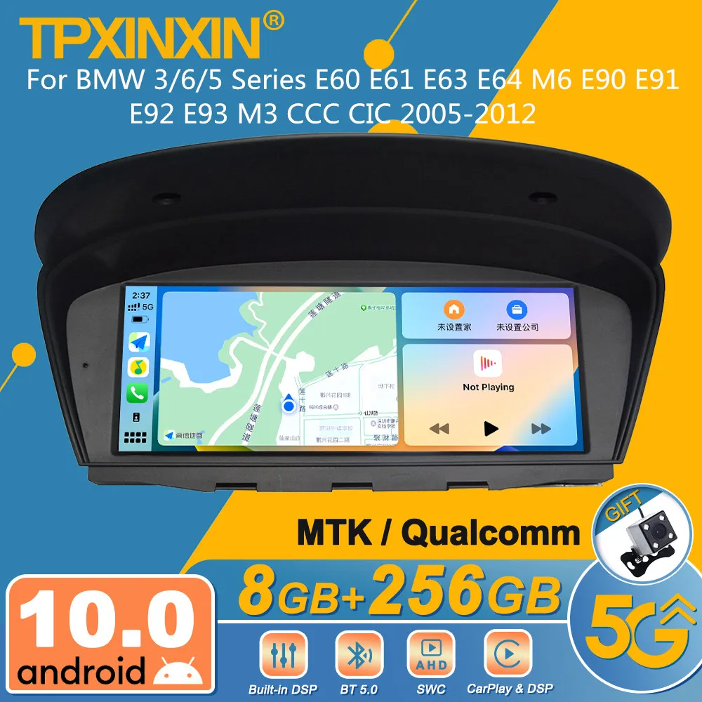 Qualcomm/MTK For BMW 3/6/5 Series E60 E61 E63 E64 M6 E90 E91 E92 E93 M3 CCC CIC 2005-2012 Android Car Radio 2Din Stereo Receiver Qualcomm/MTK For BMW 3/6/5 Series E60 E61 E63 E64 M6 E90 E91 E92 E93 M3 CCC CIC 2005-2012 Android Car Radio 2Din Stereo Receiver
