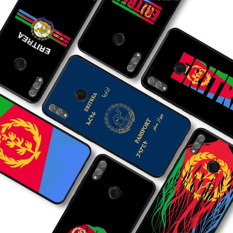 

Eritrea Flag Phone Case For Huawei honor 10Lite 10i 20 8x 10 for Honor 9lite 9xpro Back Coque