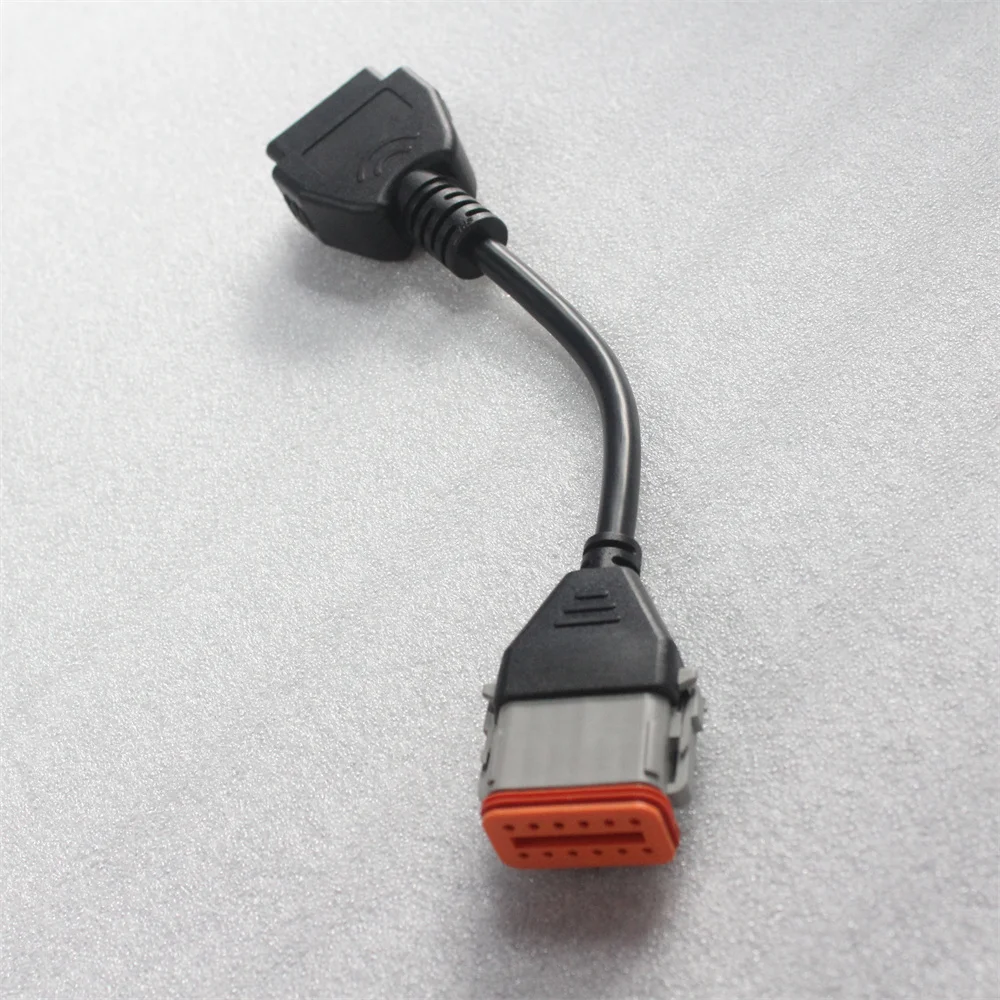 Кабели Acheheng для inline6 12pin к OBDII OBD2 16pin Komatsu Cummins диагностический соединительный