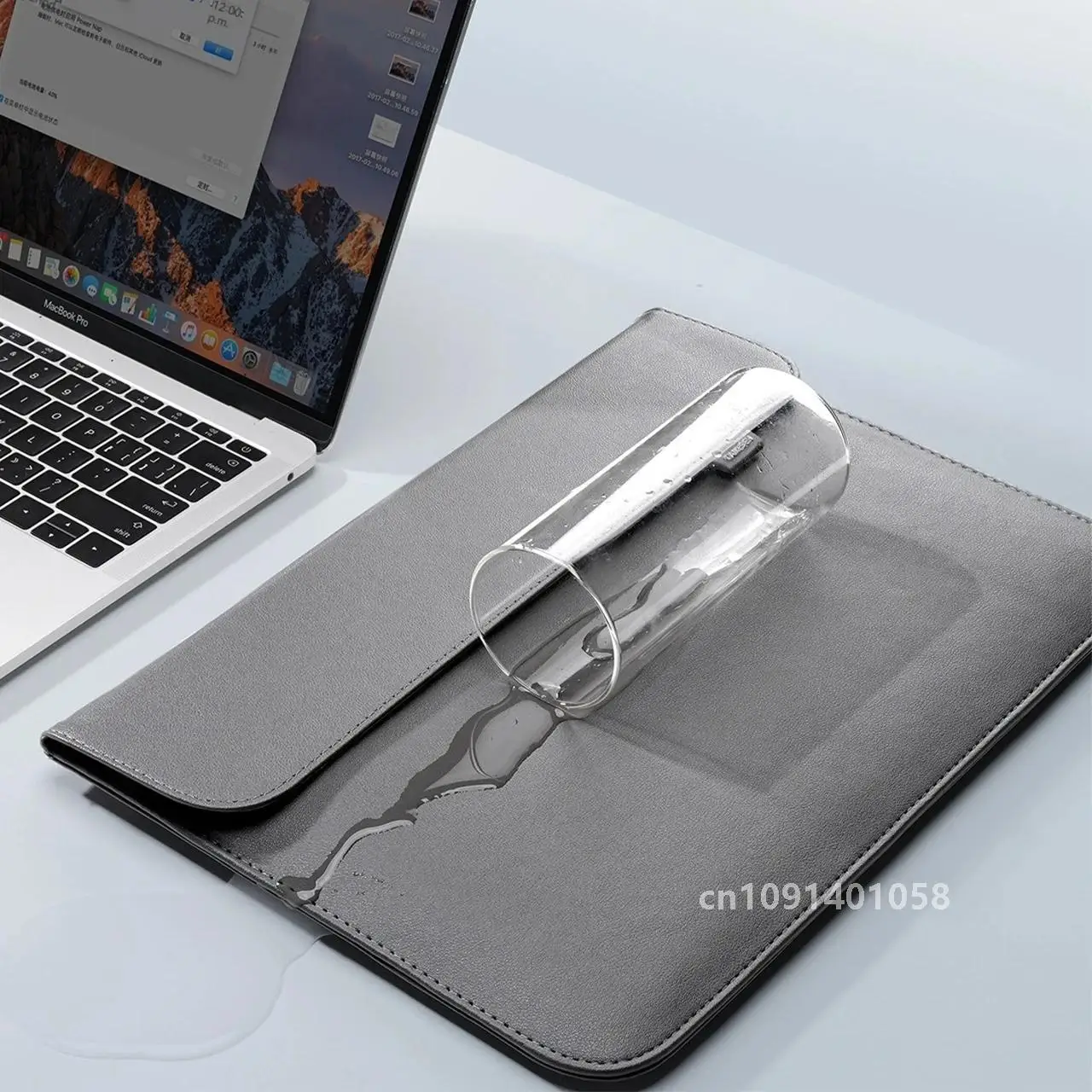 Сумка для ноутбука из искусственной кожи чехол Macbook Air Pro 13 16 Xiaomi Huawei Dell HP ASUS 14 15 4 6