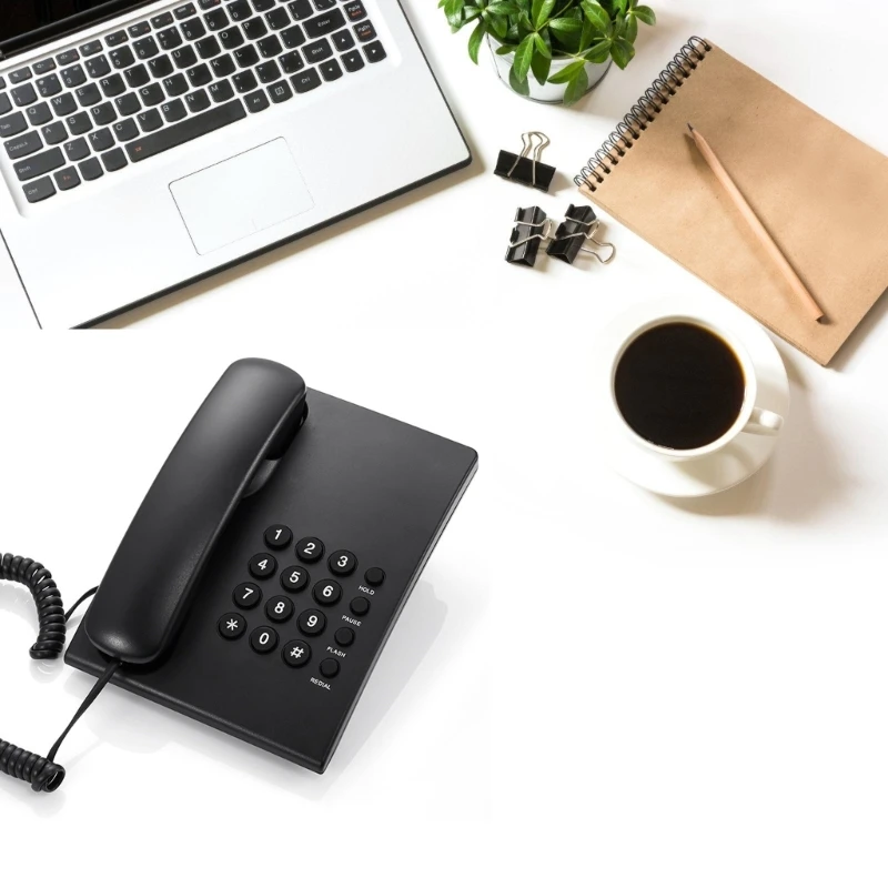 Проводной телефон OOTDTY для офиса