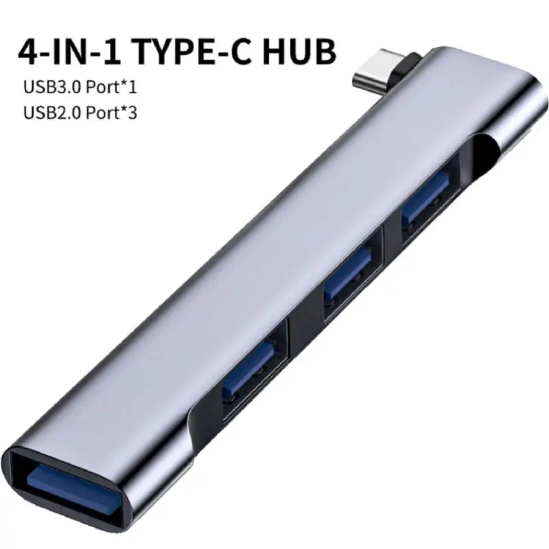 

Usb-хаб 4 в 1, Usb 2,0/Usb 3,0, 60 Вт