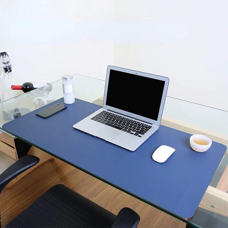 

Portable PU Mouse Pad Double Side Leather Desk Pad Waterproof Desk Mat Mousepad XXL Laptop Mause Mats PC Computer Office Carpet