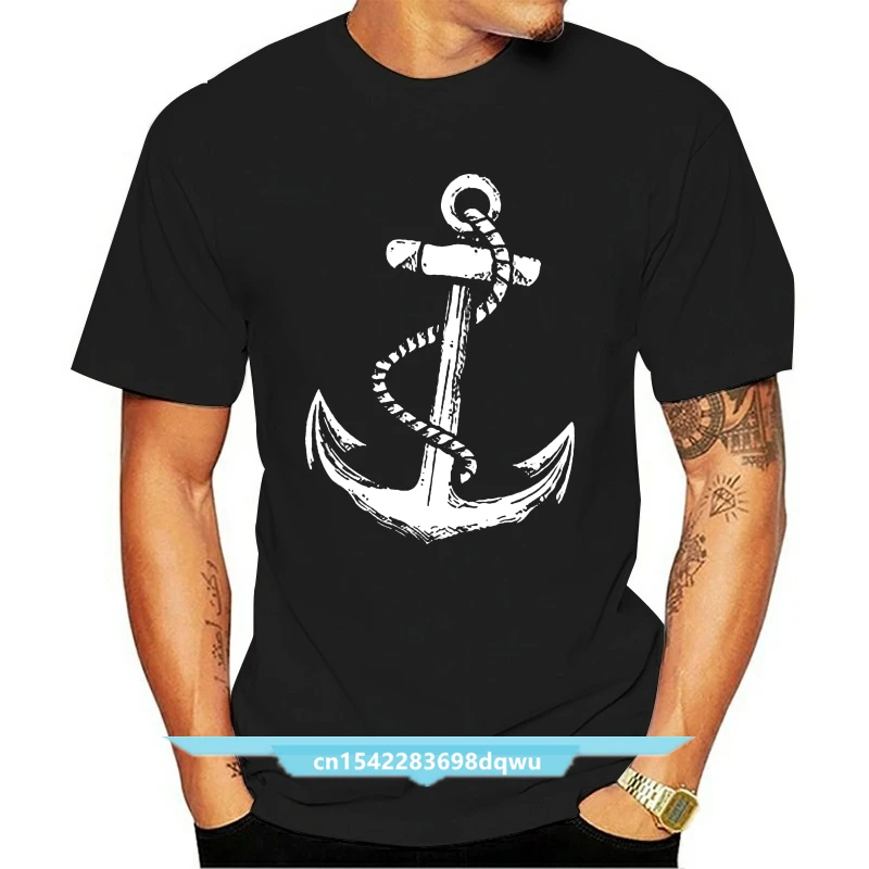 

Navy Kapitan Herren T Shirt Mit Schiff Anker Piraten Strand Segeln Tattoo