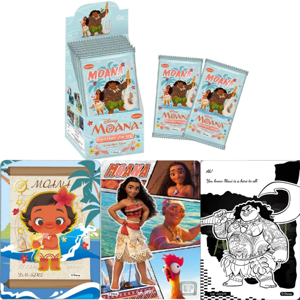 Подлинные карты Моаны серия Disney парусная экспедиционная команда собранные