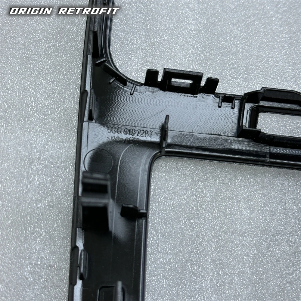 5GG 819 728 T для VW Golf MK7 9.2 LHD MIB Radio Navi Навигационный экран Пластиковая рамка Обшивка