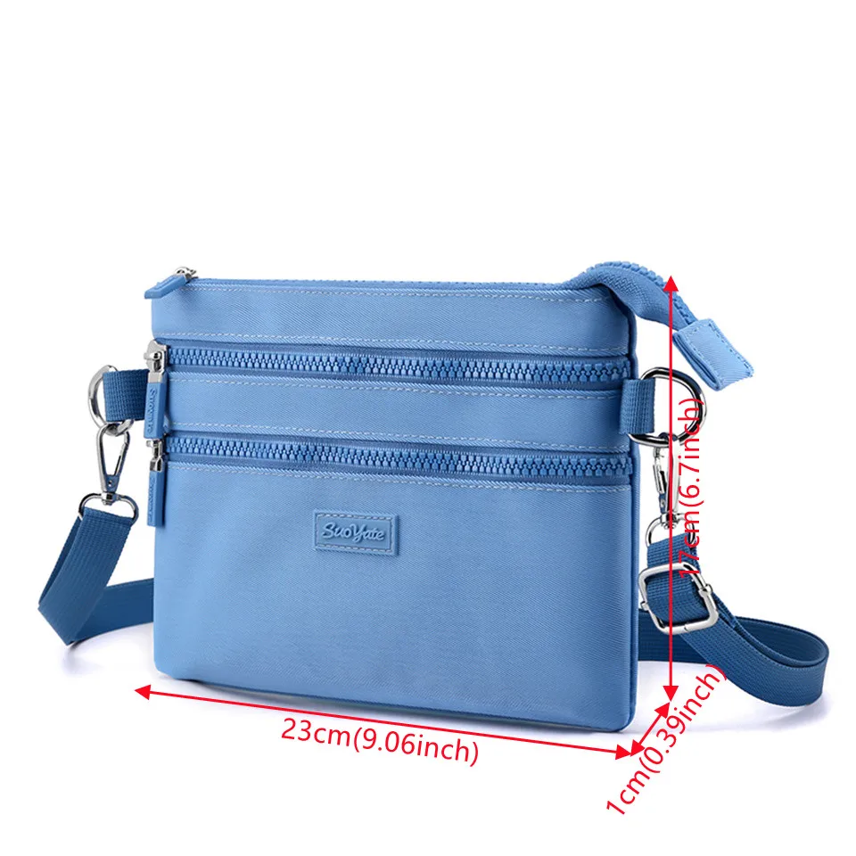 High Capcaity Nylon Women Shoulder Bags Vintage Female Handbag Crossbody Bag Designers Luxury Travel Women Shoulder Bags