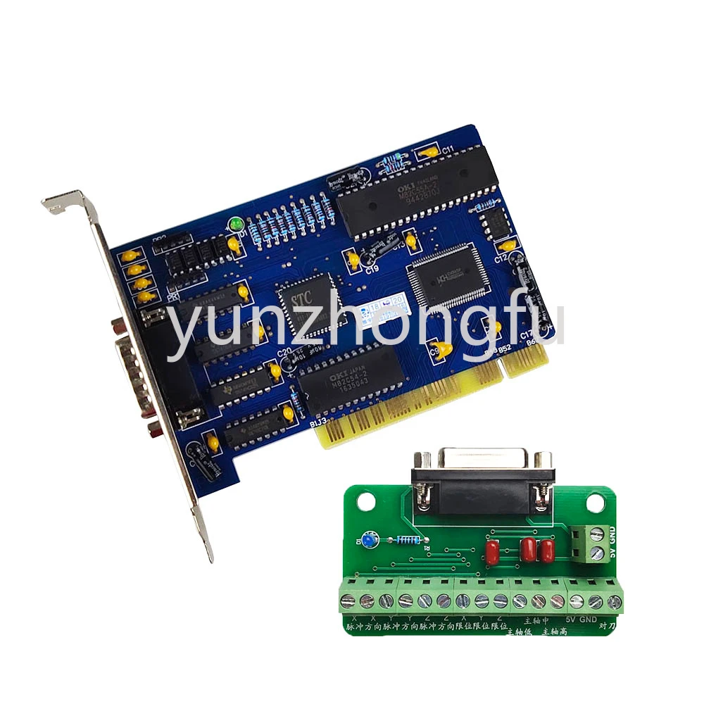 Комплект контроллеров 3 ejes NC Studio PCI Motion Ncstudio для френера с захватом обработанного