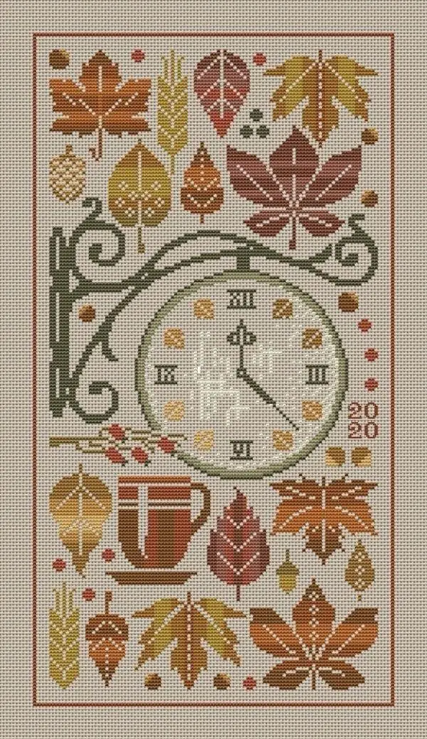 

Autumn time 30-47 embroidery kits, cross stitch kits,cotton frabric DIY homefun embroidery Shop7