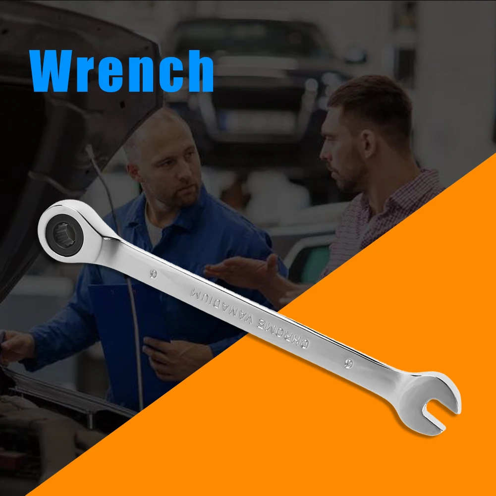 

9mm Ratchet Spanner Quick Release Socket Auto Car Repair Wrench Hand-held Disassembly Tools