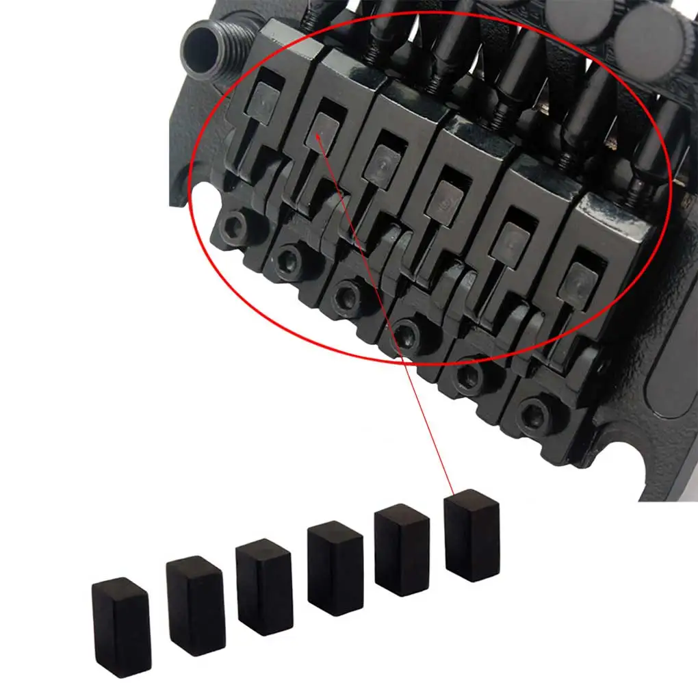 

6pcs Guitar Bridge Stylish Saddle EntertainmentSaddles Instrument Guitar