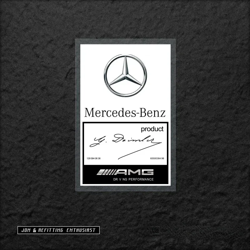 

Статические автомобильные наклейки Apple Tree AMG JDM для Mercedes Benz AMG W206 W204 W205 W212 W213 W221 W222 W223 W251 W464 W240 W211 GLE