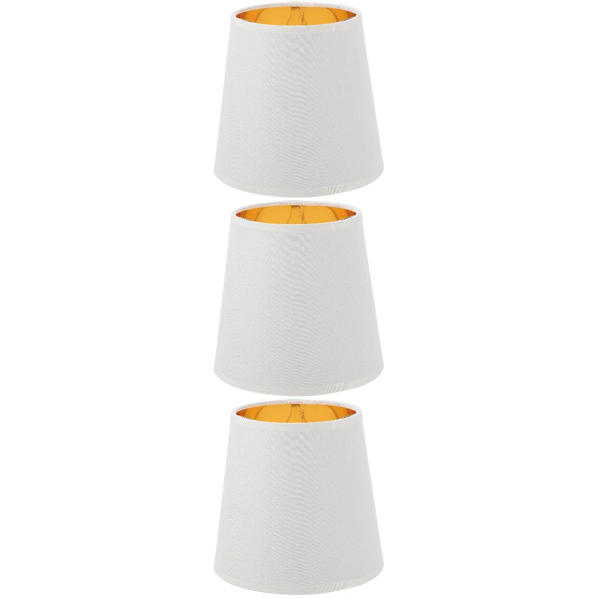 

3pcs Bedroom Lamp Shade Desk Lamp Decorative Metal Lampshade Hollow Out Cover