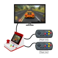 handheld game console mini host a6 3 0 inch hd screen built in 360 retro games double handle interaction portable game player