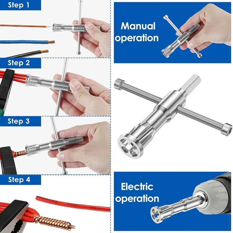 1 комплект проволочный соединитель для дрели