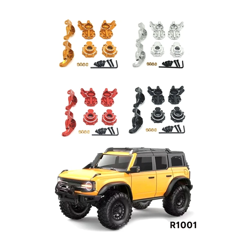 Обновление переднего моста C комплект рулевой чашки для TRAXXAS 1/10 TRX4 HUANGBO R1001 R1002 R1003