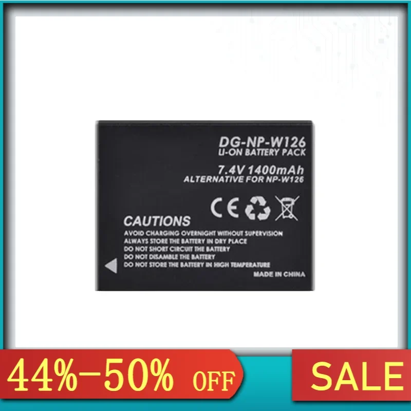 Портативный аккумулятор NP-W126S NP-W126 1260 мАч для Fujifilm Fuji X100F X-PRO1 X-PRO2 X-A1 X-A2 X-A3 X-A10 X-E1 X-E2S