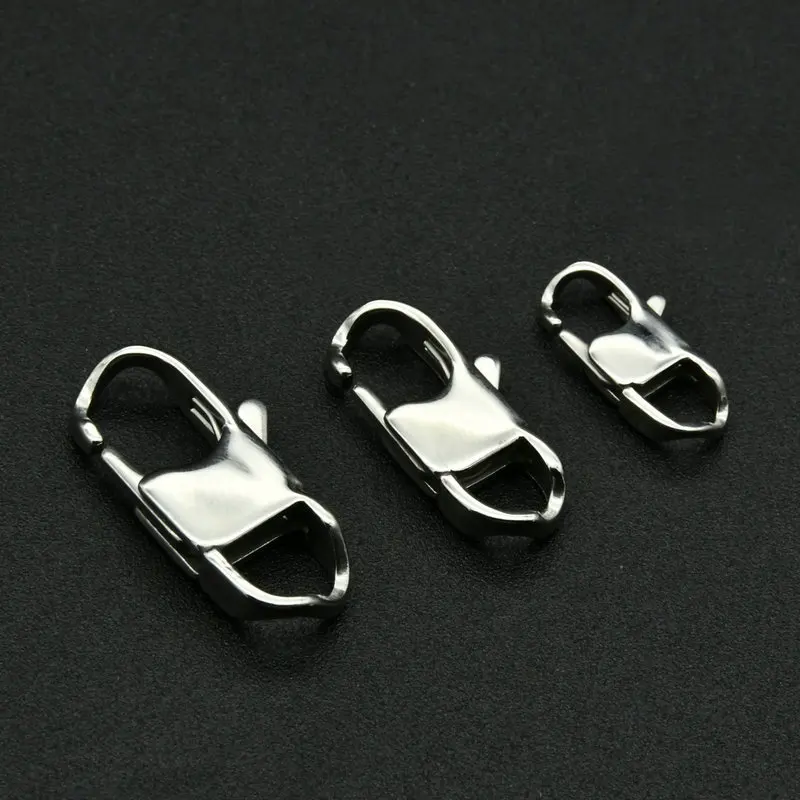 Оптовая продажа прямоугольные застежки-карабины из нержавеющей стали высокого