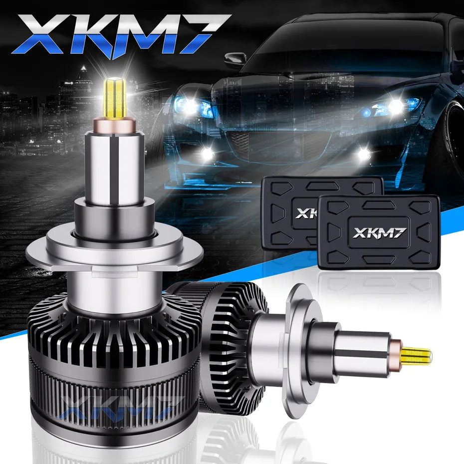 

LED Projector Headlight Bulb H7 H1 D2S D2H H11 9005 9006 4300K 6000K Lamp Fog Light Lens 70W 8000LM Car Light Accessories Tuning